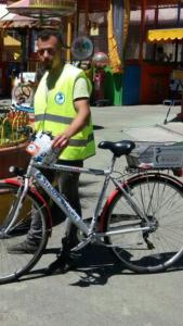 SENTINELLA IN BICI