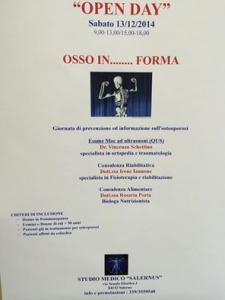 OPEN DAY OSSO IN ....FORMA